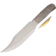 Knifemaking Bowie Blade With Guard Fixed Blade Knife, 8in, Carbon Steel, Standard Edge BL613