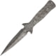 Knifemaking Knife Blade Boot Knife, 4.25" double edge Damascus steel blade, One-piece construction, SM-APR-BL7 DAMASCUS
