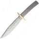Knifemaking Knife Blade Fighting, Satin finish stainless clip point blade, One-piece construction, SM-APR-BL4 STAINLESS