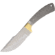 Knifemaking Skinner Blade With Guard Fixed Blade Knife, 5in, Carbon Steel, Standard Edge BL612