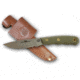 Knives of Alaska Alpha Wolf D2 Knife, G-10 OD Handle, Olive Drab 00330FG