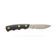 Knives of Alaska Alpha Wolf/Muskrat Combo Fixed Blade Knives, 3in/2.25in, Magnacut Stainless Steel, Drop Point/Round Tip Blade, Suregrip, Black, 00374FG