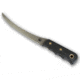 Knives of Alaska Coho 440C Fillet Knife, Black 00086FG