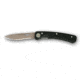 Knives of Alaska Featherlight Hunter D2 Serrated Folding Knife, Suregrip Handle, Black 00901FG
