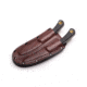 Knives of Alaska Muskrat / Cub Bear Combo Fixed Blade Knives, 2.25in / 2.75in, CPM-S30V Stainless Steel, Round Point/Caping Blade, Santoprene, Black Handle, 00102FG