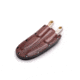 Knives of Alaska Muskrat / Cub Bear Combo Fixed Blade Knives, 2.25in / 2.75in, CPM-S30V Stainless Steel, Round Point/Caping Blade, Stag, Brown And White Sculpted Bone Handle, 00103FG