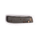 Knives of Alaska Onyx Auto Automatic Folding Knife, 2.6in, CPM MagnaCut Stainless Steel, Drop Point Blade, G10, Black/OD Handle, 00953FG