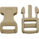 Knotty Boys Hard Plastic Buckle- 100-Piece, Coyote, 1 1/2in. x 3/4in. KYCPC