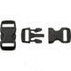 Knotty Boys Hard Plastic Buckle-50 Piece, Black, 3/8in. KYBZ05