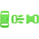 Knotty Boys Hard Plastic Buckle-50 Piece, Neon Green, 3/8in. KYBZ05NG