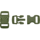 Knotty Boys Hard Plastic Buckle-50 Piece, OD Green, 3/8in. KYBZ05OD