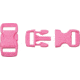 Knotty Boys Hard Plastic Buckle-50 Piece, Pink, 3/8in. KYBZ05LP