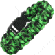 Knotty Boys Zombie Survival Bracelet, Neon Green-Black, Large KY350