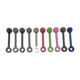 KNS Precision AR15/M16 Gen 2 MOD 2 Non-Rotate Trigger/Hammer Pins .1555 Diameter-Black, NRTHPMOD2-1555-Black