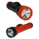 Koehler Bright Star WorkSAFE D-cell Flashlight, Black, Orange