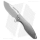 Koenig Mini Arius Flipper Folding Knife, 3.00in, Bohler M390 Stainless Steel, Drop Point Blade, Titanium Gray Handle, w/ Titanium Raw, Gray/Gray, 7.25in, BHQ-217211