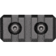 KRISS USA 3 Slot M-Lok Rail, Black, KVA-RML3BL00