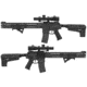 Krytac / KRISS USA War Sport Licensed LVOA-C M4 Carbine Airsoft AEG Rifle, Black, Large, KTAEG-LVOAC-BK01
