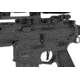 Krytac / KRISS USA War Sport Licensed LVOA-C M4 Carbine Airsoft AEG Rifle, Black, Large, KTAEG-LVOAC-BK01