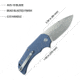 Kubey Bravo 1. Blue