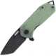 Kubey EDC Linerlock Black Jade G10