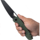 Kubey Elang. Green Micarta. BLK