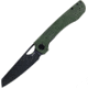 Kubey Elang. Green Micarta. BLK