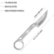 Kubey Hydra EDC fixed blade