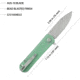 Kubey NEO Linerlock Jade