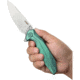 Kubey Nova Framelock Green Titanium