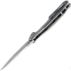 Kubey Nova Framelock Folding Knife, 3.66 in, 14C28N Steel, Drop Point Blade, 6AL4V Titanium Handle, KB235F