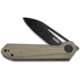 Kubey Royal Linerlock Black Tan