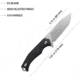 Kubey Swordfish Fixed Blade