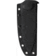 Kunwu Knives Stiffy G Fixed Blade Blk Tflon, KUNF712BK2