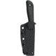 Kunwu Knives Stiffy P Fixed Blade DLC Black, KUNF705BK3