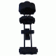 Kwikee Kwiver 3 Arrow Quiver, Air Straight, Lightweight Archery Quivers, Black, K3AIRSBLK