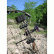 Kwikee Kwiver 3 Arrow Quiver, Air Straight, Lightweight Archery Quivers, Black, K3AIRSBLK