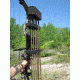 Kwikee Kwiver 6 Arrow Quiver, Air Straight, Lightweight Archery Quivers, Black, K6AIRSBLK
