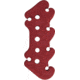 Kwikee Kwiver Arrow Holders, Fits K6 Quivers, Standard Diameter, Red, KAH1R