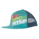 La Sportiva Stripe Evo Trucker Hat, Lagoon/Storm Blue, Large, Y41-638639-L