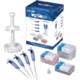 Labnet Biopette Plus 4 Pack Plus Starter Kit,4 Pipettes,3 Racks of Biofree Tips,6 Place Carousel Stand P3942-SK4