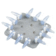 Labnet Optional Head Attachment, 12x1pt5/2ml Tubes, Head Horizontally S0200-25