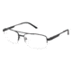 LAmy C By 618 Progressive Prescription Eyeglasses - Frame BLACK, Size 55/18mm CYCBL61801