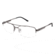 LAmy C By 618 Progressive Prescription Eyeglasses - Frame LIGHT GUNMETAL, Size 55/18mm CYCBL61803