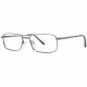 LAmy C by L'Amy 600 Single Vision Prescription Eyeglasses - Frame Gunmetal, Size 55/18mm CYCBL60001