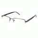 LAmy C by L'AMY 615 Bifocal Prescription Eyeglasses - Frame DARK GREY CYCBL61501