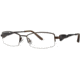 LAmy Galea 2010 Progressive Prescription Eyeglasses - Frame Brown/Pewterd, Size 51/16mm LYGALEA201006