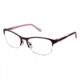 LAmy Lydie Bifocal Prescription Eyeglasses - Frame MATTE MULBERRY, Size 50/16mm LYLYDIE03