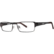 LAmy Marcel Single Vision Prescription Eyeglasses - Frame Matte Brown, Size 54/16mm LYMARCEL03
