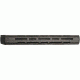 Lancer LCR5 Lightweight Carbon-Fiber Extra Long Length Round Handguard For AR 5.56mm 16.25 Inches Black No Rail